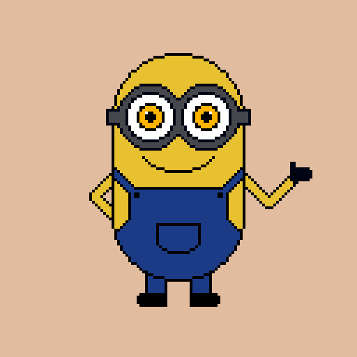Minion Pixel Art